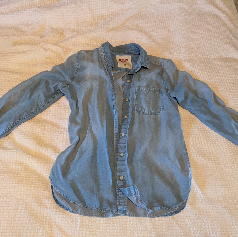 Mossimo medium denim top